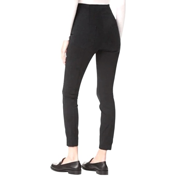 A.L.C Black Lace-Up High Rise Skinny Pants Size 4 - Picture 3 of 11